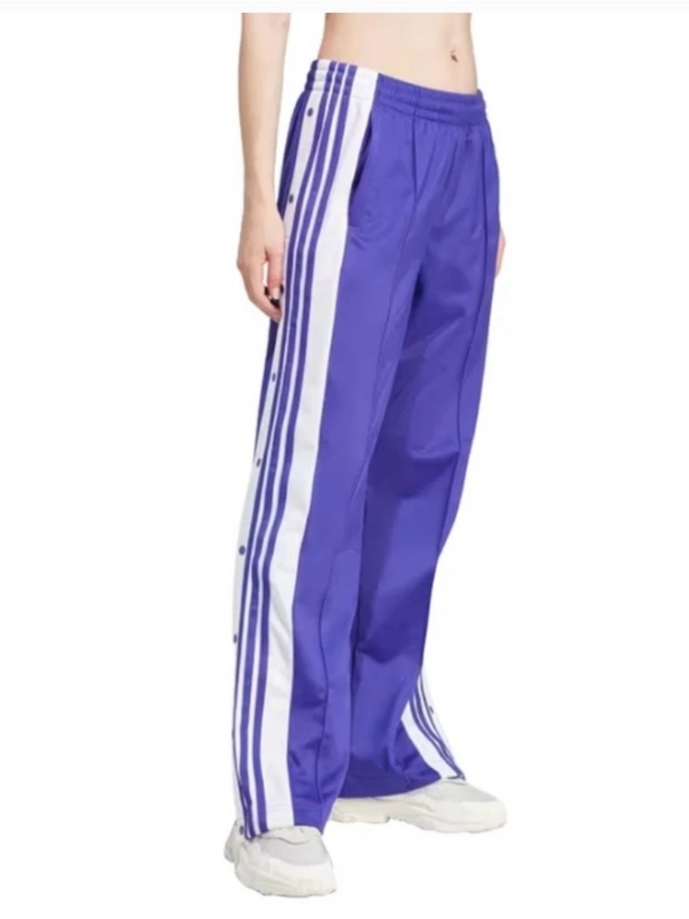 adidas Women's Adibreak Pants purple size S